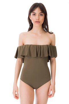 Picture of Venecia - ruffle sleeve one piece