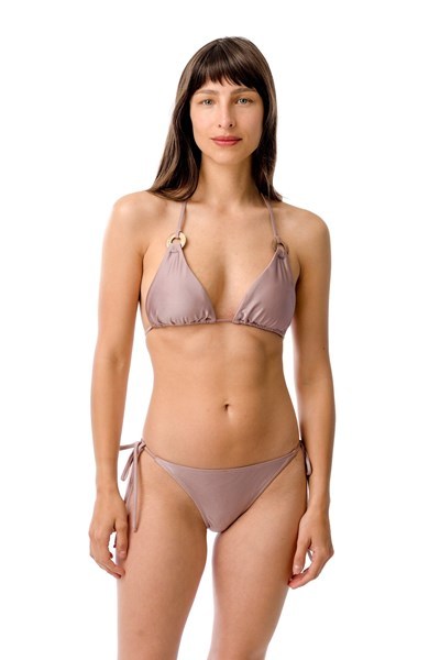 Imagen de Cozumel - Bikini Triángulo Regulable con Argolla Lila