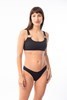 Imagen de Paraiso- Bikini Top con Argollas Piqué Negro